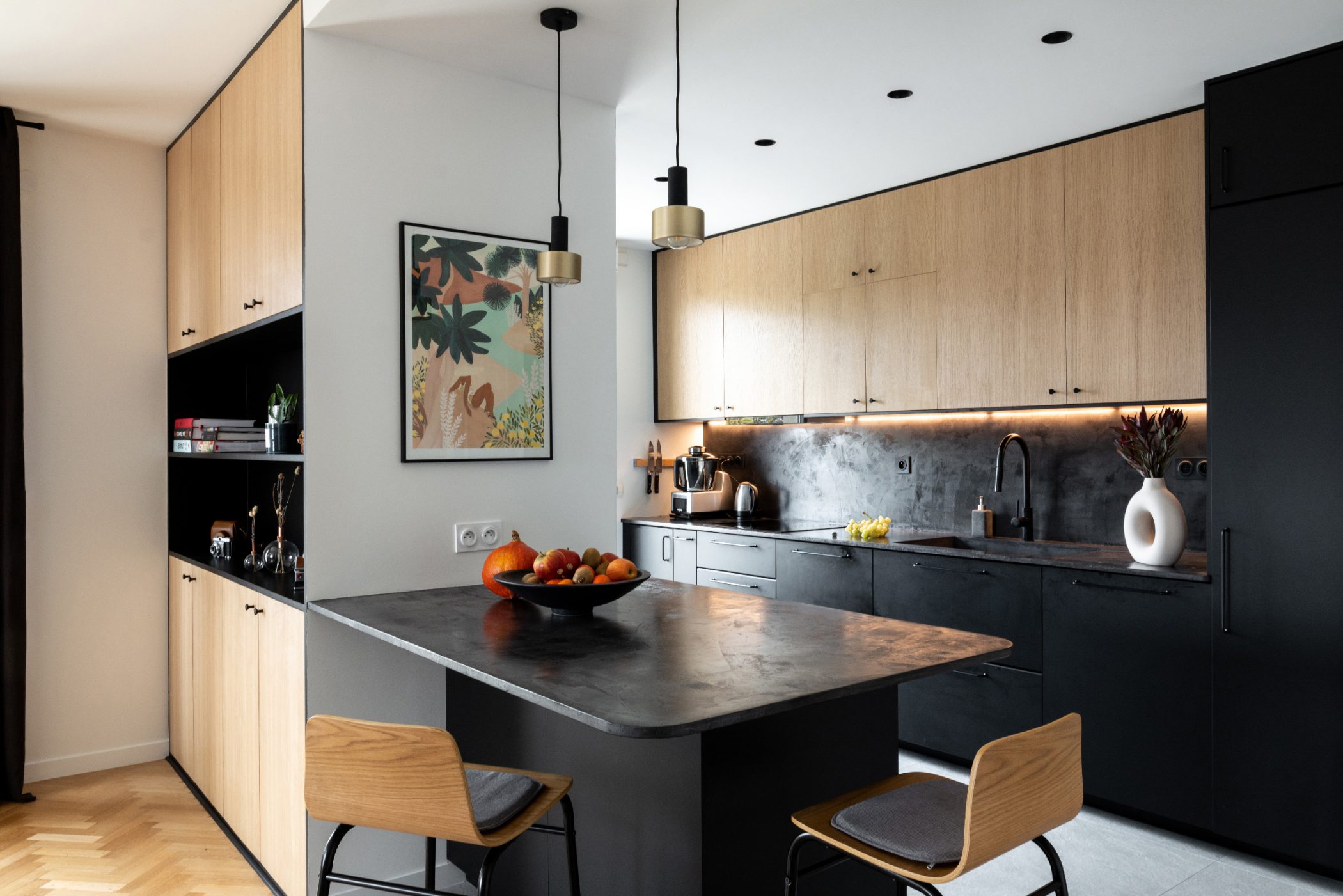 Rénovation complète appartement familial Châtillon – Ameo Concept